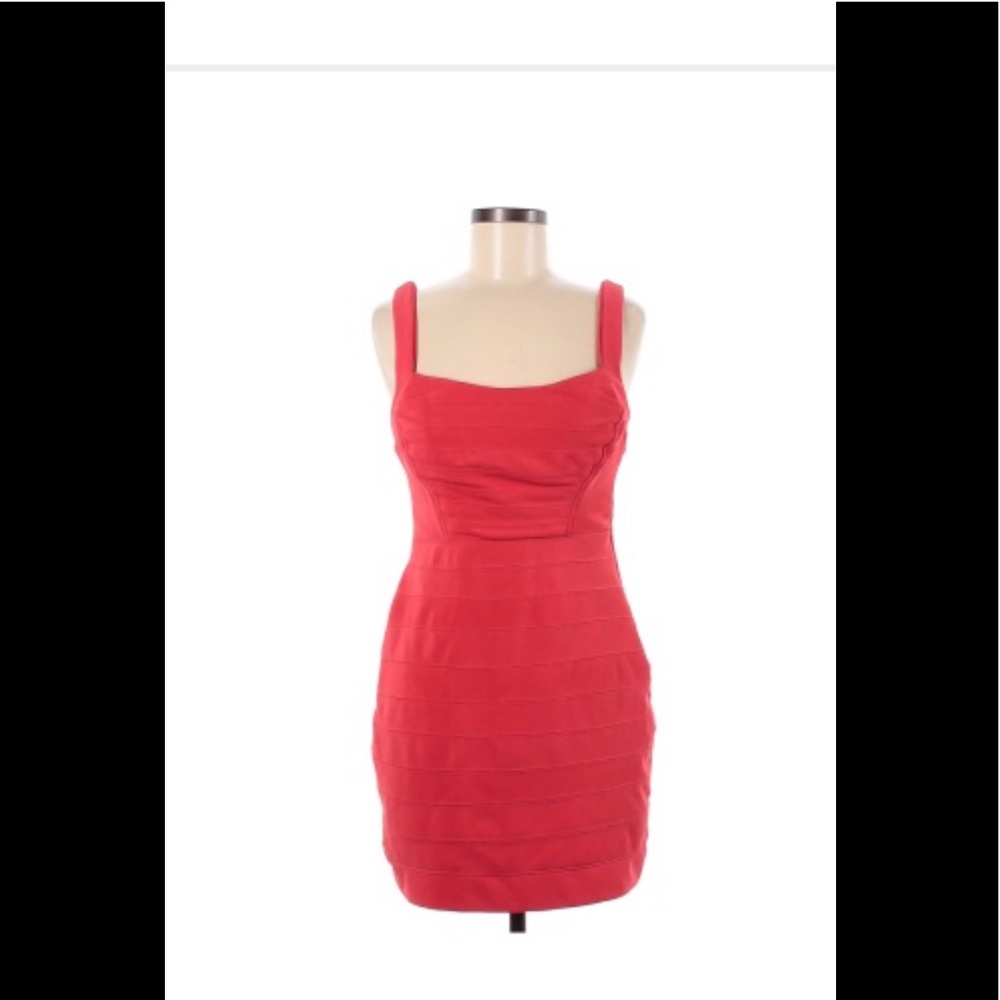 Bodycon tank dress with stretch and zipper back